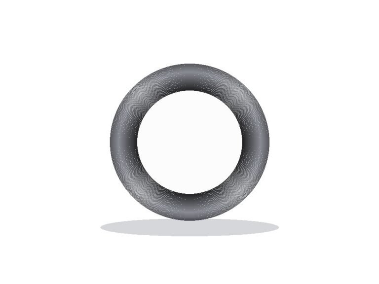 Smart sleep ring on a white background